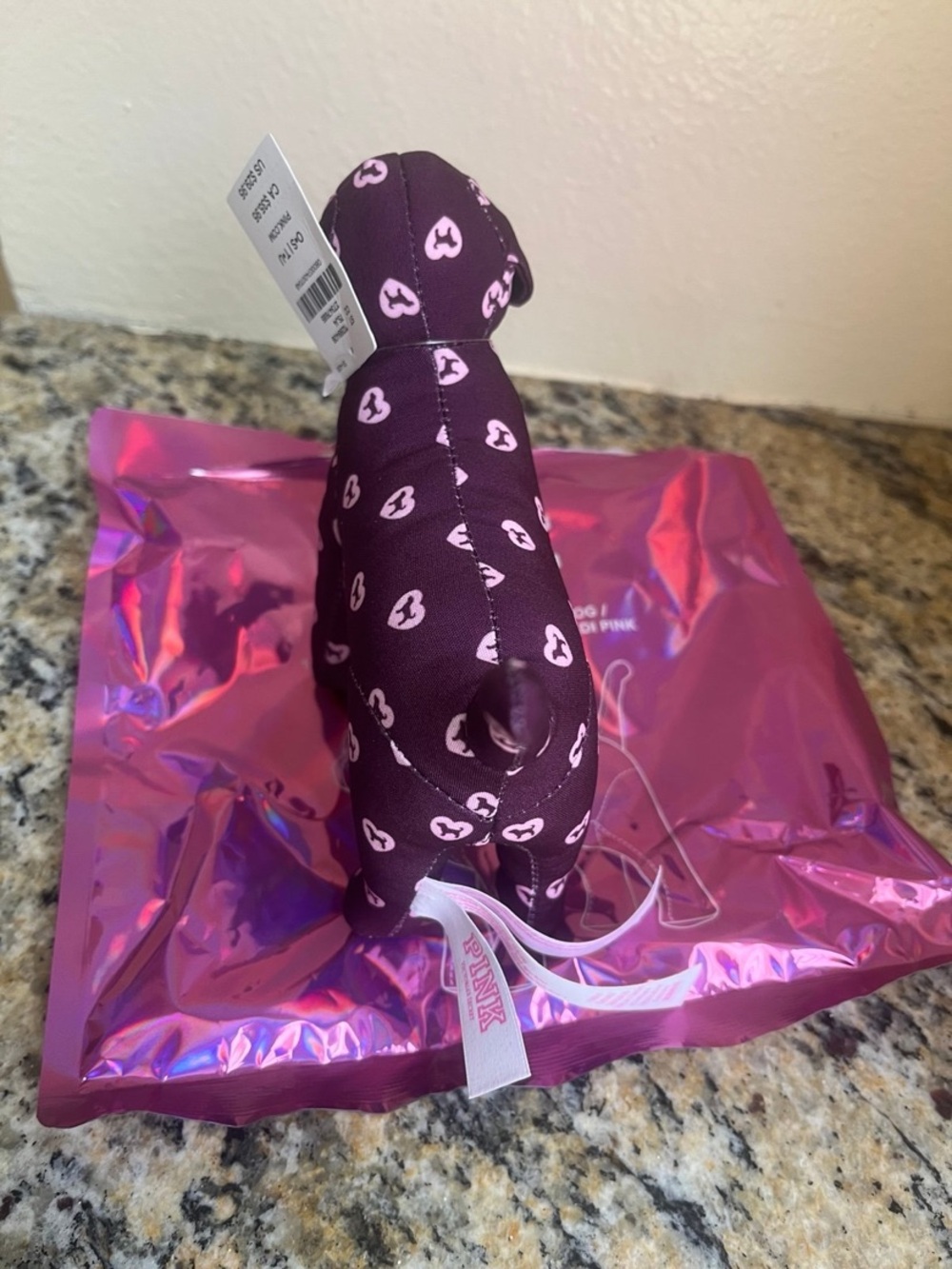 PINK Victoria's Secret Plush Dog - Picture 3 of 3